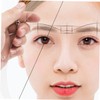IWOWHERO Professional Eyebrow Ruler Set Brow Mapping Ruler Shape Positioning
