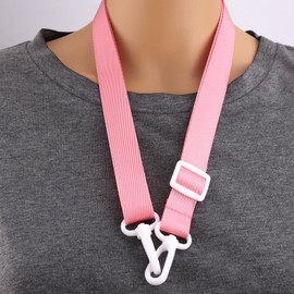 Gosknor 4pcs Shower Lanyard for After Mastectomy, Post-Mastectomy Must Haves Adjustable Drain Pouch Holder After Tummy Tuck Surgery Recovery Free Hands Drain Belt for Women