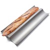 KITESSENSU Nonstick Baguette Pans for French Bread Baking, Perforated 2
