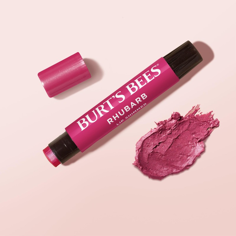 Burt's Bees Shimmer Lip Tint Set, Tinted Lip Balm Stick,