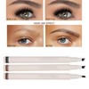 3pcs FOCALLURE Liquid Eyebrow Pencil 4-Fork Eyebrow Pen LongLasting Waterproof