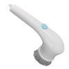 Handheld Electric Cleaning Brush Multifunctional with 5 Replacement Brush Heads
