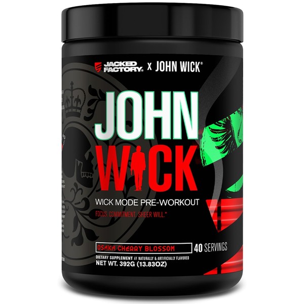 Jacked Factory X John Wick - Wick Mode Pre Workout