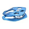 Outdoors Climbing 32KN Rescue Pulley Single Sheave with Swing Plate