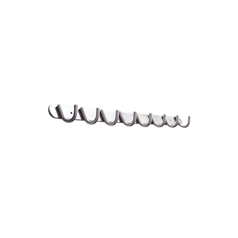 Coat Hook Rack with 8 Round Hooks - Premium Modern