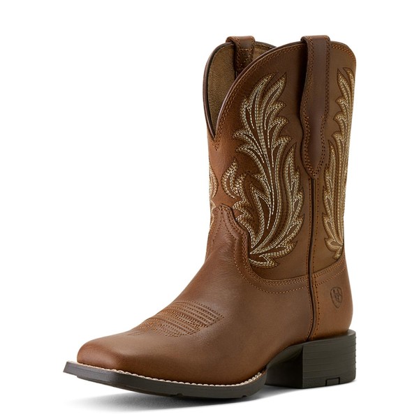 Ariat Women's Round Up Filly Wide Square Toe Western Boot