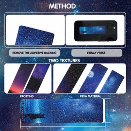 Ainrvteers Calm Stickers for Anxiety Sensory Stickers,Sensory Stickers,Relieve Adult Stress and Teen Desk Classroom Stress Anxiety Sticker Toys(Starry Sky)(36 pcs)