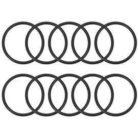 sourcing map Nitrile Rubber O-Rings 37mm OD 31mm ID 3mm Width, Metric Sealing Gasket for Automotive Machine Plumbing, Pack of 10