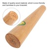 MUNEFE Wood Bracelet Mandrel, Round Shape Bracelet Mandrel Tool, Deformation