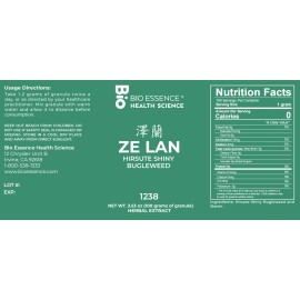 Bio Essence Health Science 1238 Ze Lan,  Shiny Bugleweed (Raw) 100g