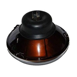 OCTANE LIGHTING 5-3/4" Motorcycle Crystal Clear Halogen Headlight H4 Headlamp 60/55W Light Bulb