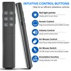 Presentation Clicker with Air Mouse - USB C Wireless Presenter