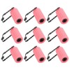 12 Piezas Bigudí de Espuma Rosa para Rizar Cabello sin