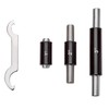 Premium Outside Micrometer Set 0-4" / 0.0001" (0-1"/1-2"/2-3"/3-4") Precision Machinist