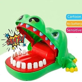 Crocodile Dentist Game/Crocodile Biting Finger Dentist Games/Crocodile Toy Suitable for Playing As a Family Game, Party Game.