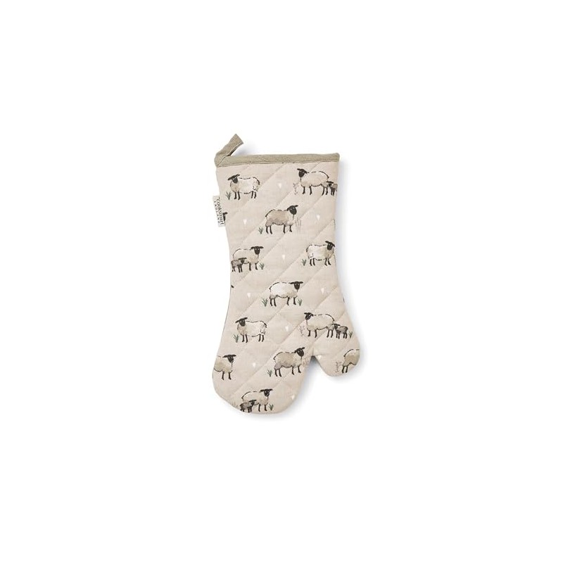 Cooksmart British Designed Oven Gloves | Modern Design Gauntlet Oven