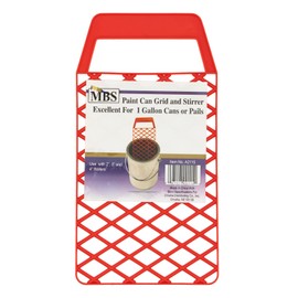 MBS Paint Screen, Grid, & Stirrer For 1 Gallon Buckets & Pails Up To 4" Rollers