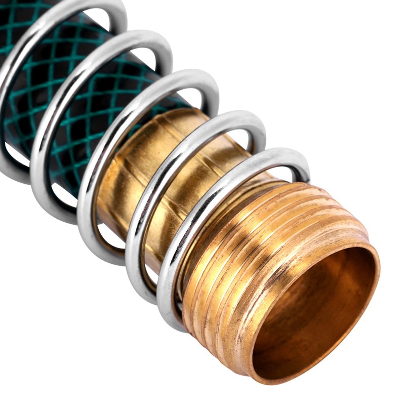 Garden Hose Extension Connector Spring Coil Kink Protector Irrigation Fitting