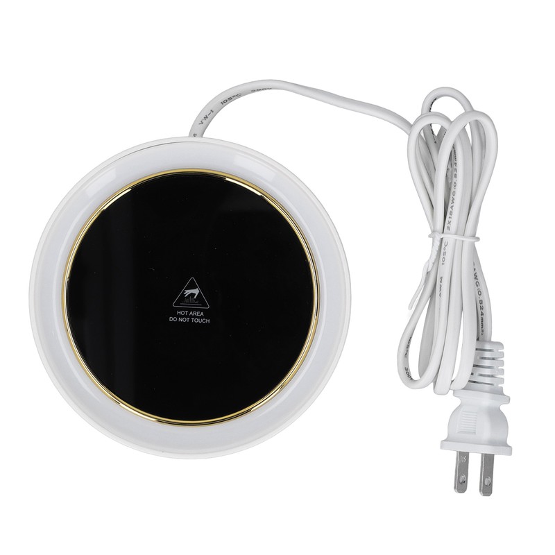 Electric Cup Warmer Constant Temperature 2 Modes LED Light Desk