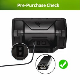 PC 11 Filtered Power Cable, Replacement for 720057-1, Compatible with Humminbird Helix 8/9/10/12/15, 700/800/900/1100 Series, 797 798 Models, 6.6FT Marine Power Cord