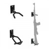 MiOYOOW Gun Rack Wall Mount Display, Adjustable Heavy Duty Shotgun