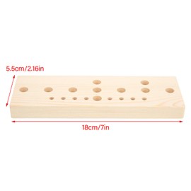 Wooden Ribbon Bow Maker, DIY Bow Making Kit, Multi Size Adjustable Bow Maker Tool with Wooden Board Sticks, Bowmaker Tool for Making Bows DIY Crafts Party Decorations