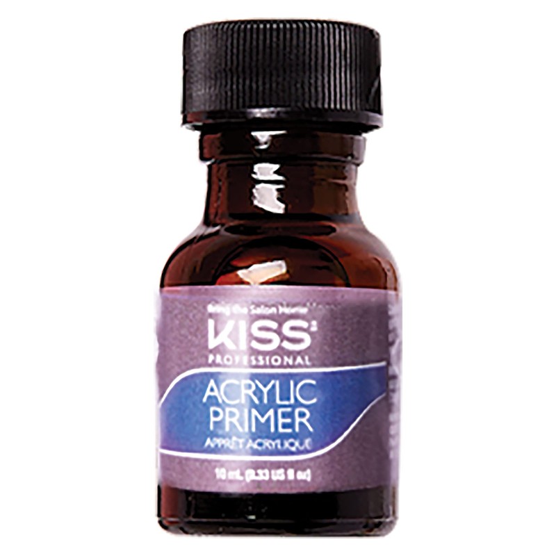 KISS Acrylic Primer 0.33 Ounce (10ml) BK112 (2 PACK)