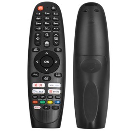 Replacement Remote Control for LG Smart TV, Universal Remote Control for All LG TVs (no Voice Function no Pointer Function) IR Control, Five Shortcut Buttons