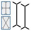 YibaiYi 2Pcs Bed Sheet Clips-Sheet Straps-Nylon Sheet Clips for Bedding