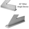 45 Degree Angle Ruler, High Accuracy Carbon Steel 45 Degree
