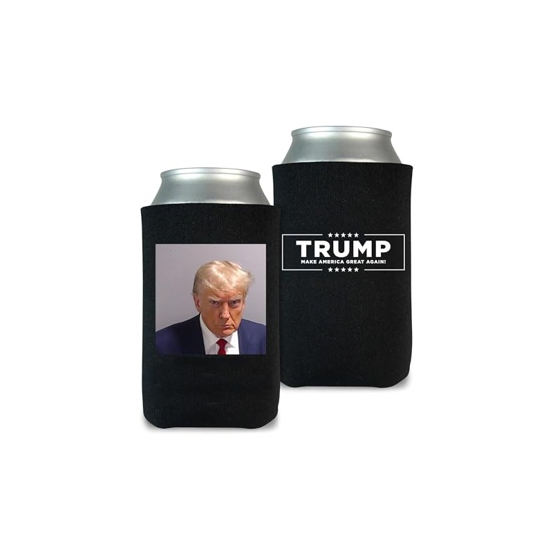 Trump Mugshot Beverage Coolers (Set of 2)