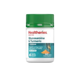 헬써리스 글루코사민 터메릭(강황) 60정 Heliolis Glucosamine Turmeric (Curcumin) 60 Tablets