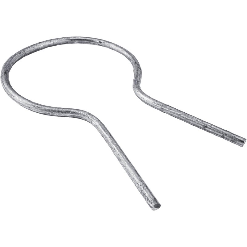 2-3/8" 9 Gauge Preformed Chain Link Fence Twist Tie Wire