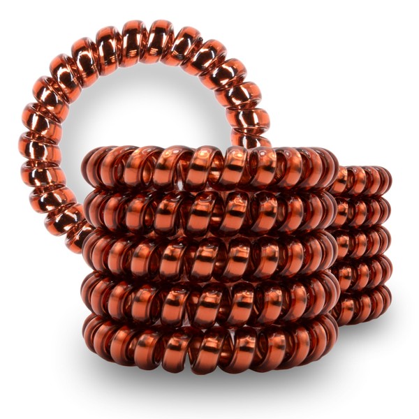 Specora - Spiral Hair Scrunchies Pack of 10 - 5