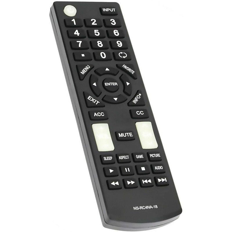 NS-RC4NA-18 Remote for Insignia TV NS-22D420NA18 NS-32D220NA18 NS-40D420MX16