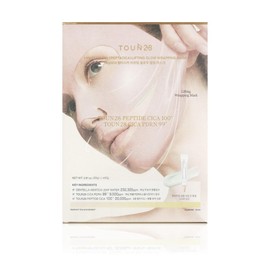 Tone 28 Haenam 404 Peptacica Lifting Glow Wrapping Mask 4 pieces, 1 pack / 톤28 해남404 펩타시카 리프팅 글로우 랩핑 마스크 4매입 1개