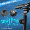 WSDCAM USB Rechargeable Bike Alarm with Remote 110dB Loud Volume