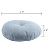TINTON LIFE Solid Color Circular Yoga Bolster Zafu Meditation Tatami