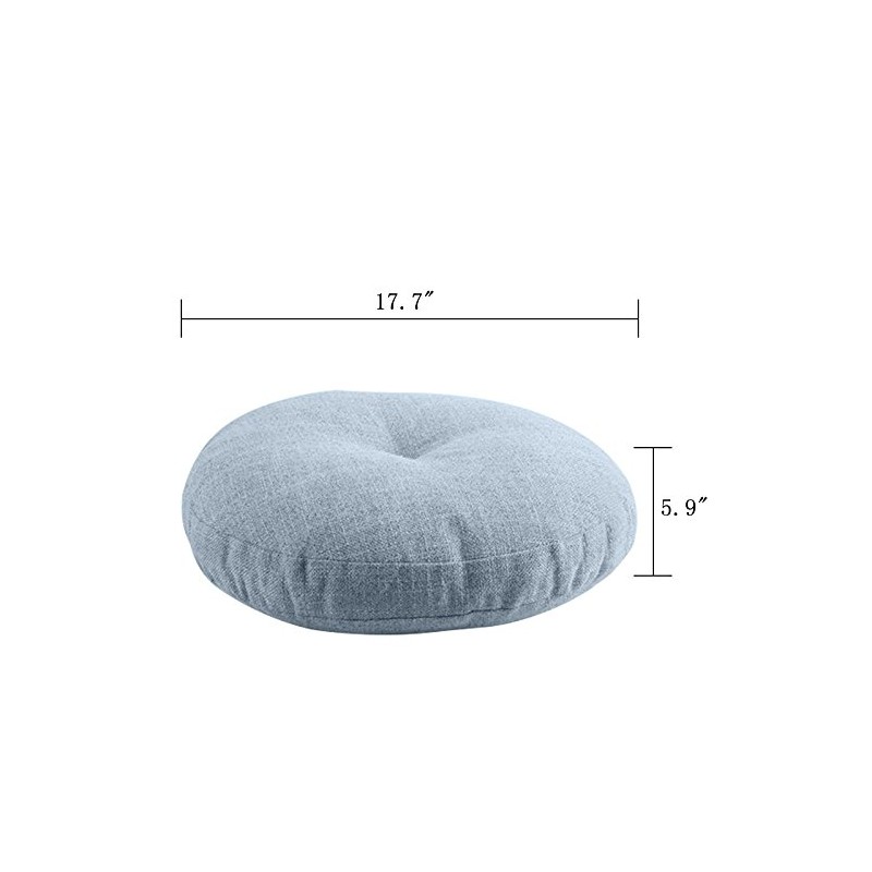 TINTON LIFE Solid Color Circular Yoga Bolster Zafu Meditation Tatami