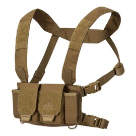 HELIKON-TEX Chest Rig, COMPETITION MULTIGUN RIG, Compatible with Various Inserts, KK-CMR-CD Coyote
