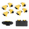 8 Pcs F1 Metal Games Buttons Mobile Shooting Trigger Controller