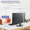 EppieBasic LED Desk Lamp, 24W Double Head Desk Light,Architect Clamp