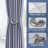 Dalababa 1 Pair Magnetic Curtain Tiebacks Drape Tie Backs Creative