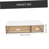 COHEALI Desk Drawer Box Practical Storage Solution Makeup Organizer Office
