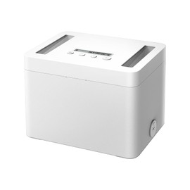 Vaydeer Metal Timed Lock Box, Made of Aluminum Alloy, 365 Days Locking Time, Extendable Time, Audio Alert, Child-Access Control, 2-Way Power Supply, Timed Locker for Phones/Alcohol/Snacks/meds etc.