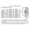 Custom Workshop Full Cabretta Leather Golf Glove, Professional Golf Glove
