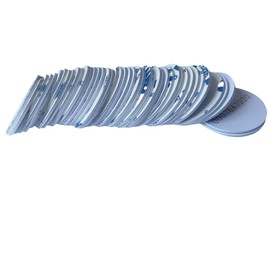 100pcs Ф25mm 125KHz sticker coin EM4100 RFID Induction Round tag card Waterproof