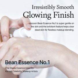 mixsoon Bean Essence - Sérum Hidratante y Exfoliante Líquido Suave 2 en 1 para Glass Skin, Extracto de Soya Fermentada para Textura Suave y Cuidado de Poros, K-Beauty, 50ml