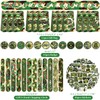 Camo Party Favors, 12 Goodie Bags, 12 Mini Notepads, 12
