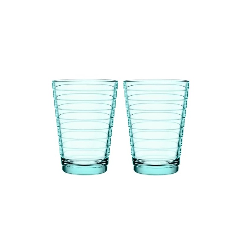 iittala Aino Aalto Water Green Large Tumblers - Set of